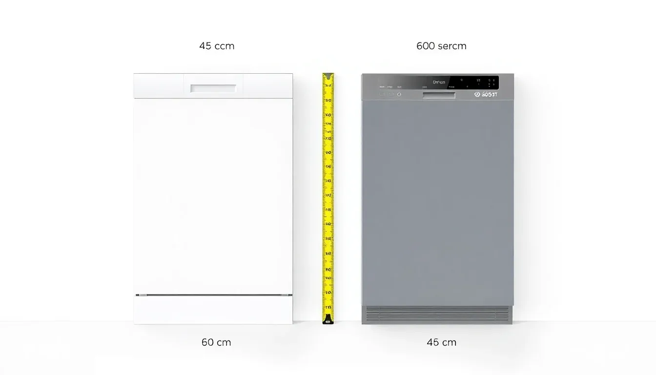 Guide des dimensions  comment bien mesurer pour votre lave-vaisselle