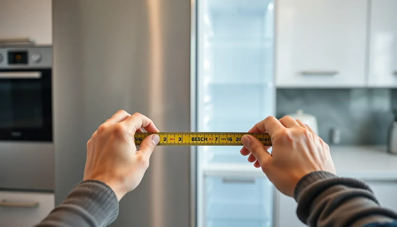 Comment prendre les mesures dun frigo encastrable 